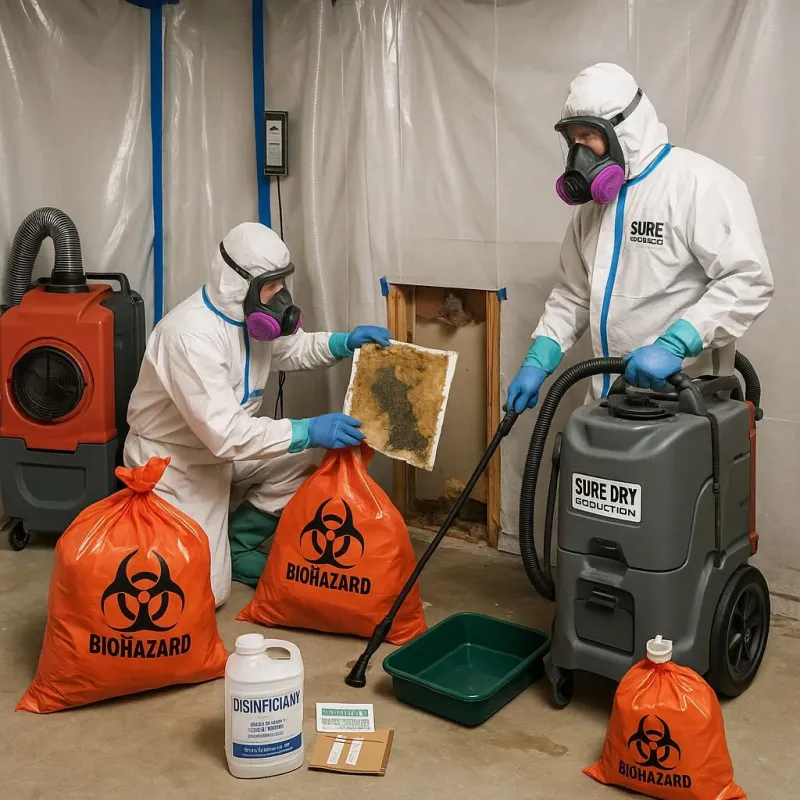Contaminated Water Handling Protocols process in Marysville, KS